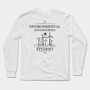 Environmental Engineering - White Version - Engineers Long Sleeve T-Shirt